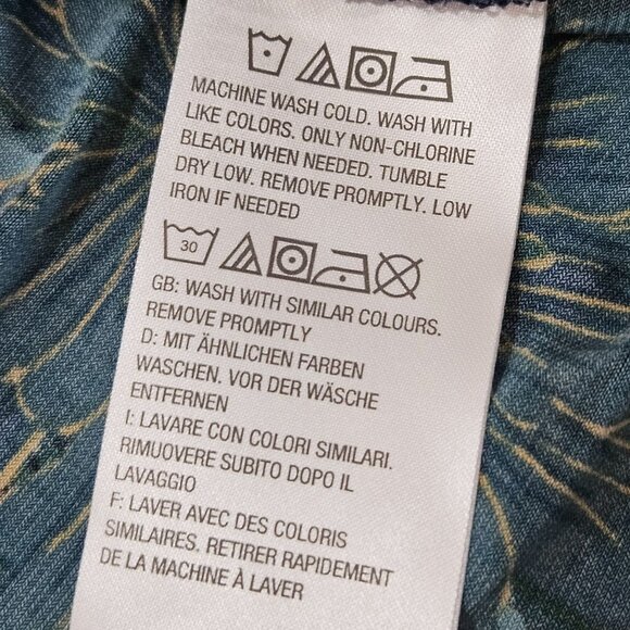 Susan Graver Tunic Top 1X Floral Long Sleeve Black Multicolor Stretchy - Picture 6 of 8